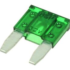 Mini bladsikring 30 ampere grønn John Deere