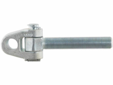 Gjenged toppstagsledd Ø35 mm M36x3 Vänster