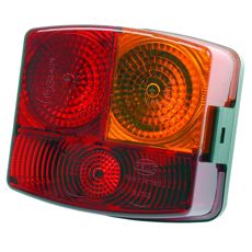 Bakre kombinasjonslykt halogen høyre 12V JD - AL67206