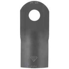 Slåttekniv Krone 117x50x4 mm for effektiv gressklipping og stubbesliping.