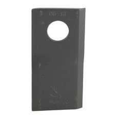 Høyre slåttkniv Krone, 96X48X4, designet for optimal ytelse ved gressklipping.