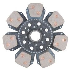 Robust og effektiv lamellplate 330mm C-7, 23 tenner, for landbruksbruk.