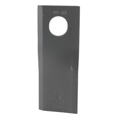 Høyre slåttekniv Taarup Kverneland 126x48x4, optimal for gressklipping.