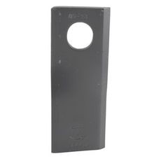 Venstre slåttekniv Taarup Kverneland 126x48x4, sikrer jevn kutting.