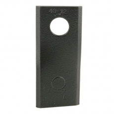 Slåttekniv venstre 93x40x3 mm, robust og pålitelig for feltarbeid.