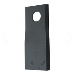 Venstre Slåttekniv 120x48x4 mm, utformet for effektiv kutting.