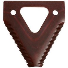 Tannet treskekniv 80x2,75 mm, effektiv for å håndtere ulike landbruksbehov.