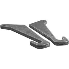 Jcb Q-Fit redskapsfeste for skuffer, tilbyr rask og sikker montering.