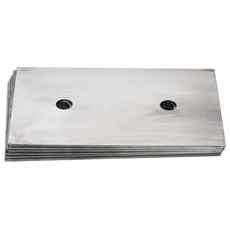 Shim plate NTP10, 2mm, 6 stykker, ideelt for presisjonsarbeid.