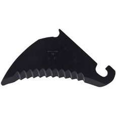 Kniv for rundballepresser Claas, mål 363x182 mm, for effektiv balling av høy.