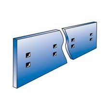 Glatt slitejern for veiutstyr, 12 mm tykk, 1525 mm lang.