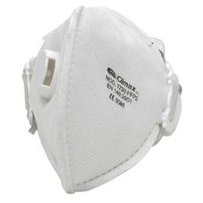 Åndedrettsvern med ventil, 12 stykker, for økt komfort og pusteevne.