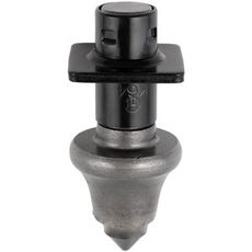 Høvlelås for brød, spiss med skive, ideell for landbruksredskaper.