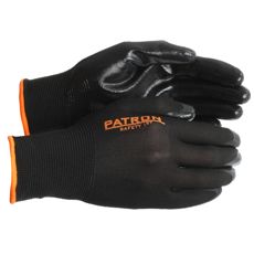 Nitrilbelagte arbeidshansker, tilbyr utmerket beskyttelse og grepsevne i ulike arbeidsmiljøer.