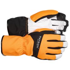 Lange og varme arbeidshansker som beskytter mot kulde og fuktighet.