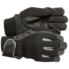 Varme og slitesterke arbeidshansker med borrelås og fôr for ekstra beskyttelse.