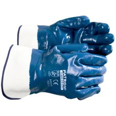 Generiske nitrilhansker med beskyttelseskrage som gir maksimal beskyttelse og passform.