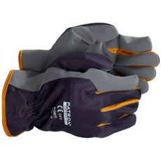 Monteringshansker av fibertøy med fôr, for økt komfort og beskyttelse.