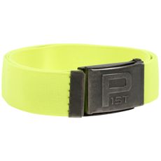 Gult stretchbelte 120 cm, stilrent og funksjonelt for menn.