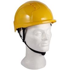 Evo Lite Linesman hjelm i gult for sikkerhet på arbeidsplassen.
