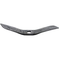 Spaderrullekniv med dimensjoner 430x74x10mm, for venstre bruk.