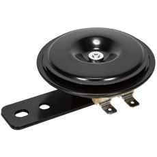 Kraftig 12V horn med diameter på 70 mm, ideelt for forskjellige motorvogner.