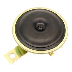 Vanntett signalhorn med 125 mm diameter, 12V, perfekt for traktorer.