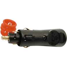 DIN-støpsel for sigarettenneruttak, perfekt for kjøretøy og bærbare enheter.