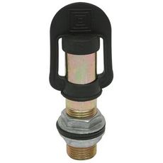 Monteringsstift med mutter for stabil installasjon av varsellampe.