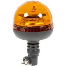 LED advarselsfyr 12/24V med rørfeste, sterk signalisering for sikkerhet på vei.