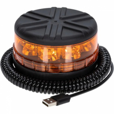 Varsellys LED Averti M43 12/24V Magnetfeste USB