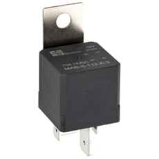 Relé 4-polet 12V 70A for høy strømforbruk og effektive systemer.