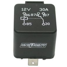 Vekslende relé 5-polet 12V 20/30A, perfekt for mangefasetterte elbehov.