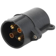 4-polet stikkkontakt for smidig og effektiv elektrisk tilkobling.