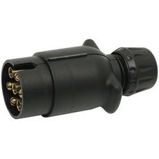 7-polet stikkkontakt for to kabler med IP-beskyttelse for bedre sikkerhet.