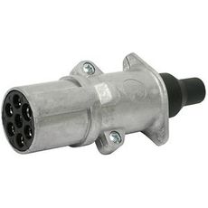 Vanntett aluminiumstikkontakt 7-pol 24N Ip for pålitelig funksjon.