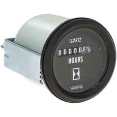 Elektronisk timeteller for 12-24V, nøyaktig og brukervennlig for arbeidstimer.