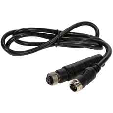1M 4-polet kabel for kameraer, sikker tilkobling og enkel installasjon.