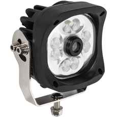 Arbeidslys med kamera, 3500Lm, optimal for tøffe forhold og overvåking.