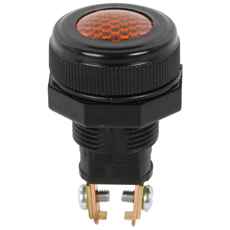 Gult signallys for varselformål, viktig ved håndtering.