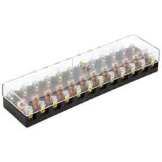 Sikringsholder 12-delt i keramikk og skrue, ideell for ulike applikasjoner.