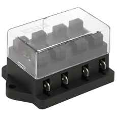 Fire delers sikringsholder for blad, ideell for komplekse oppgaver.