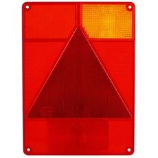 Vertikalt reservedelglass for høyre sikt, perfekt for presisjon.