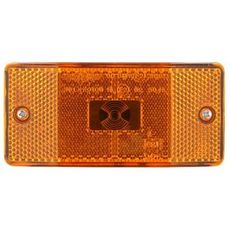 Posisjonslys i gult, 114x54 mm, perfekt for belysning av kjøretøy og arbeidsområde.