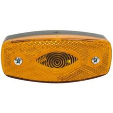 Gult posisjonslys fra merket Ajba, ideelt for alle typer kjøretøy og bruk.