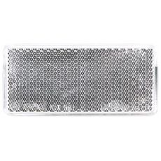 Selvklebende hvit reflektor 40X90 mm, ideell for sikkerhet og synlighet.