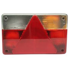 Baklys combi kort for venstre side, med hull for økt installasjonsfleksibilitet.