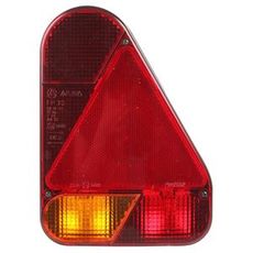 Kort baklys med hurtigkobling for høyre side, lett å installere.