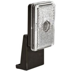 Hvitt posisjonslys med lampe inkludert, enkel installasjon.