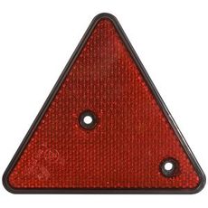 Trekantet reflektor i u-innpakket versjon, ideell for veisikkerhet.